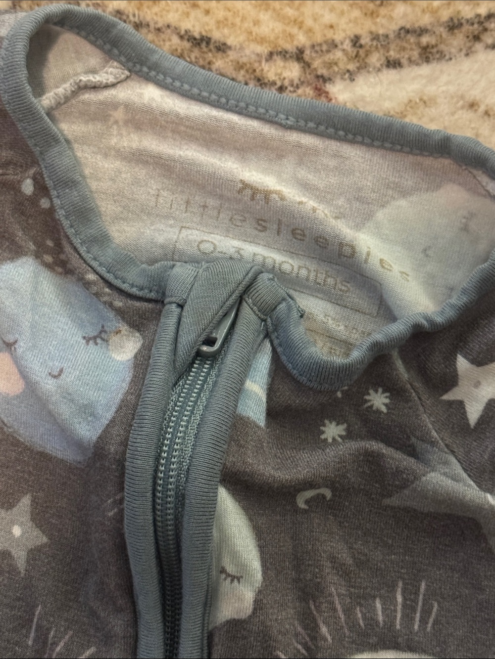 Little Sleepies To the Moon & Back Zippy - Picture 2 of 6